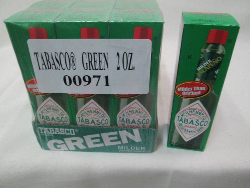 Case of 12- 2 oz bottles Tabasco gr...