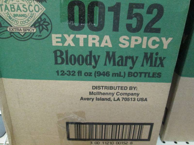Case of 12-32 oz bottles Tabasco ex...