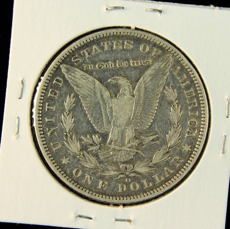 1891-O MORGAN SILVER DOLLAR VF