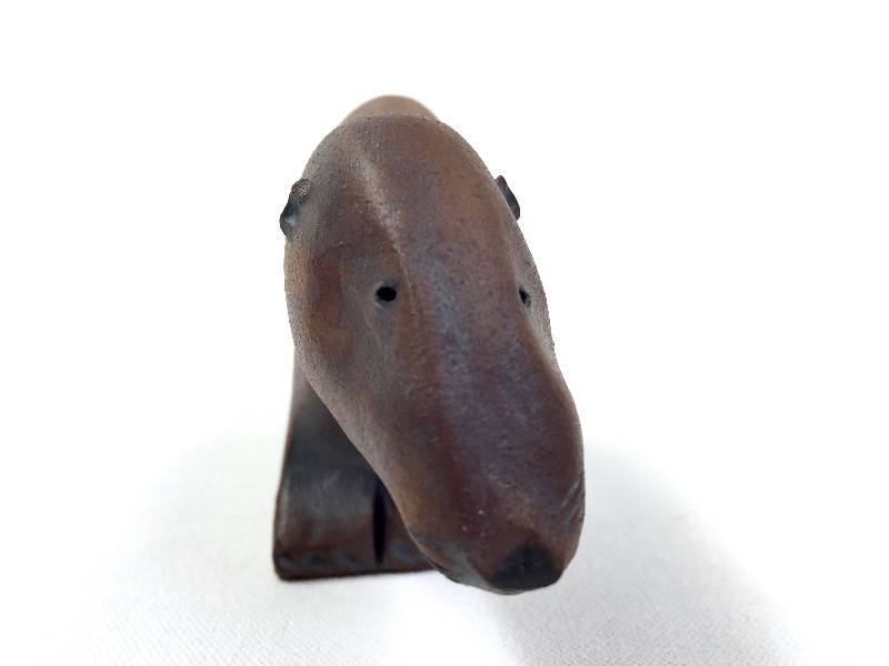 Raku Figural Otter Sculpture