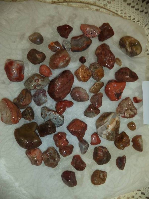 Unpolished Agates
