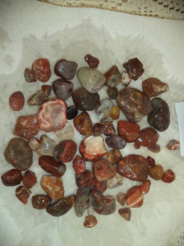 Unpolished Agates