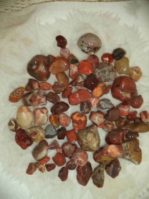 Unpolished Agates