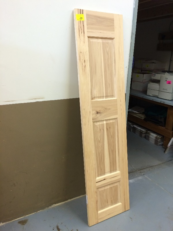 3 panel solid door -  18 W x 80 T   very good condition