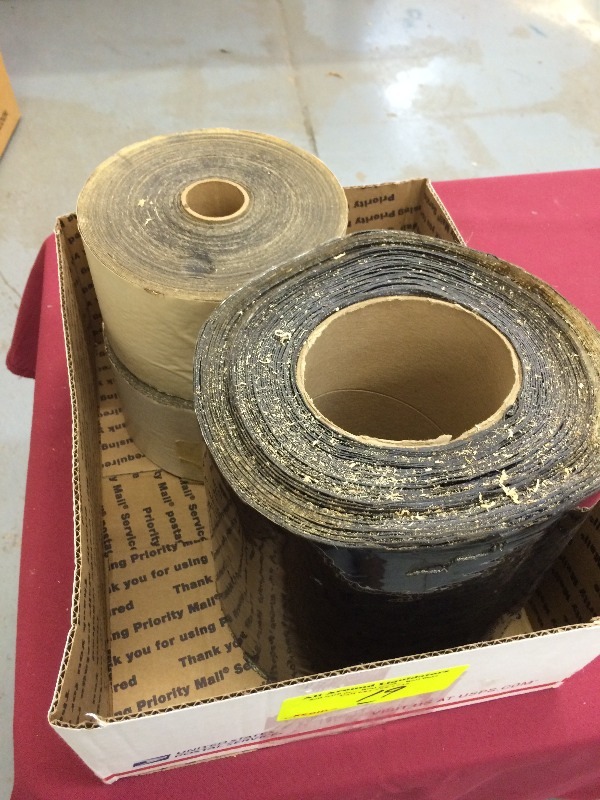 Roofing Sealing materials  -  lot of 3 rolls