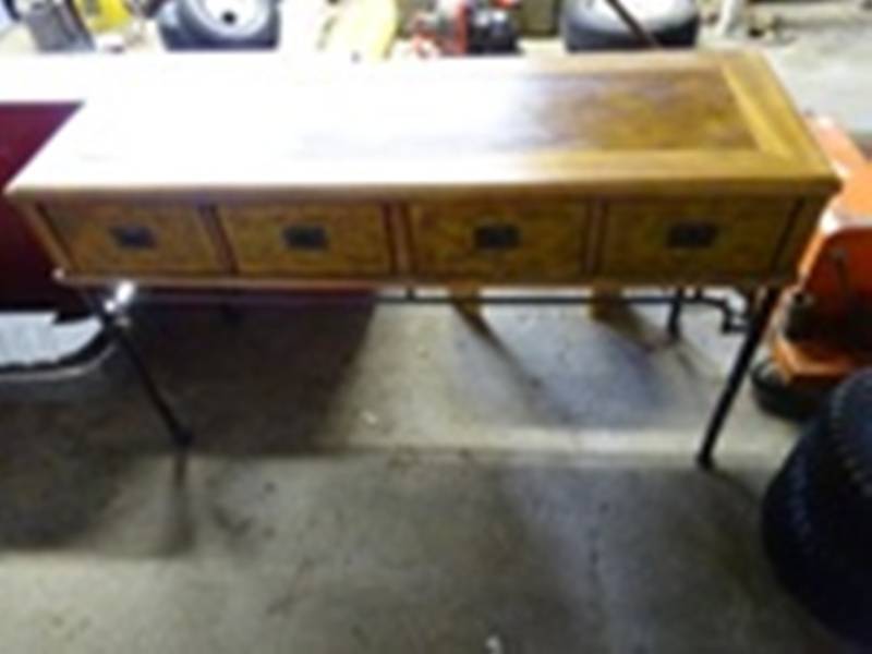 Entry Way Table 2 Drawer 50 X 18 X 30
