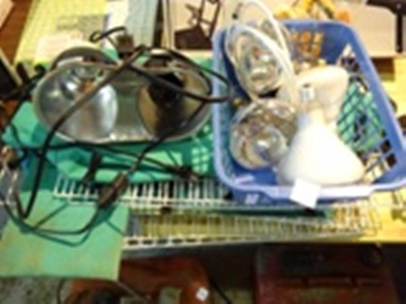 Hamster Cage with Heat Lamps