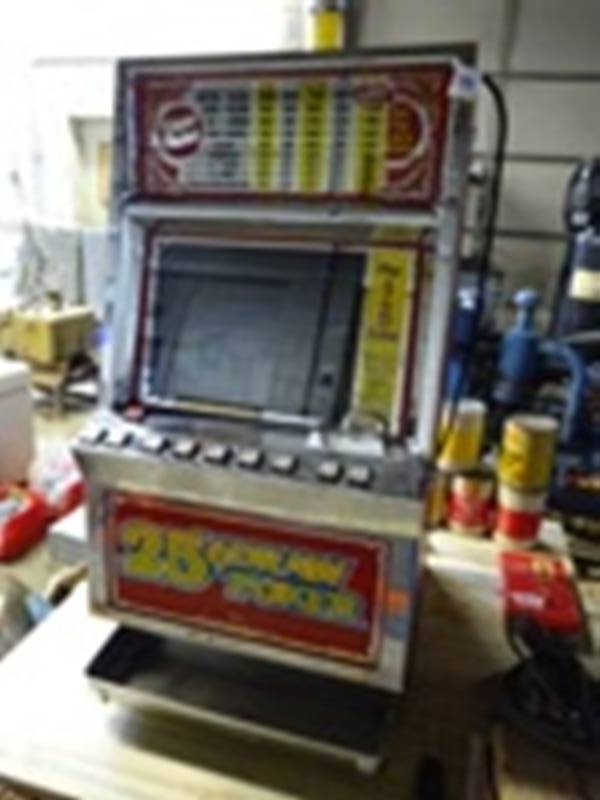 Video .25 Draw Poker Machine Works