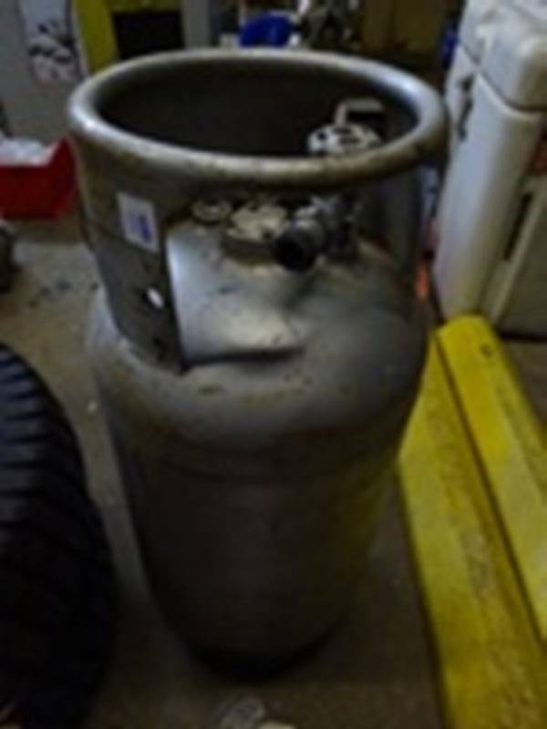 Steel Forklift Propane Tank