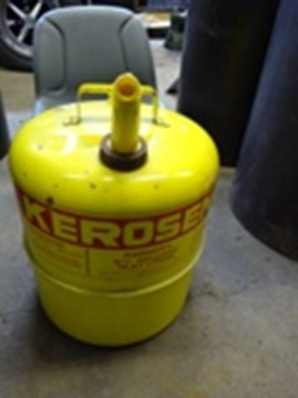 Metal Kerosene Can
