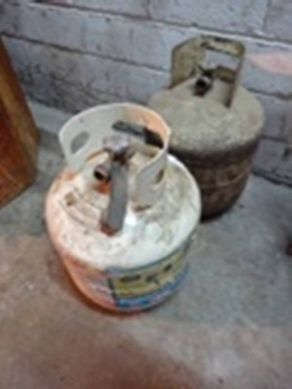 2 Propane Tanks 20 Lb.