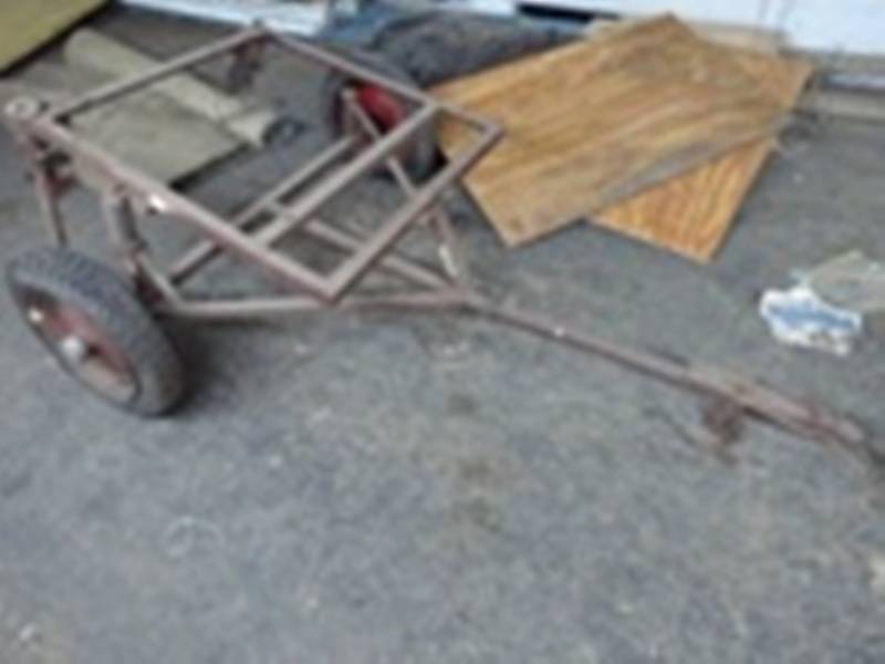 Utility Trailer for Lawn and Garden