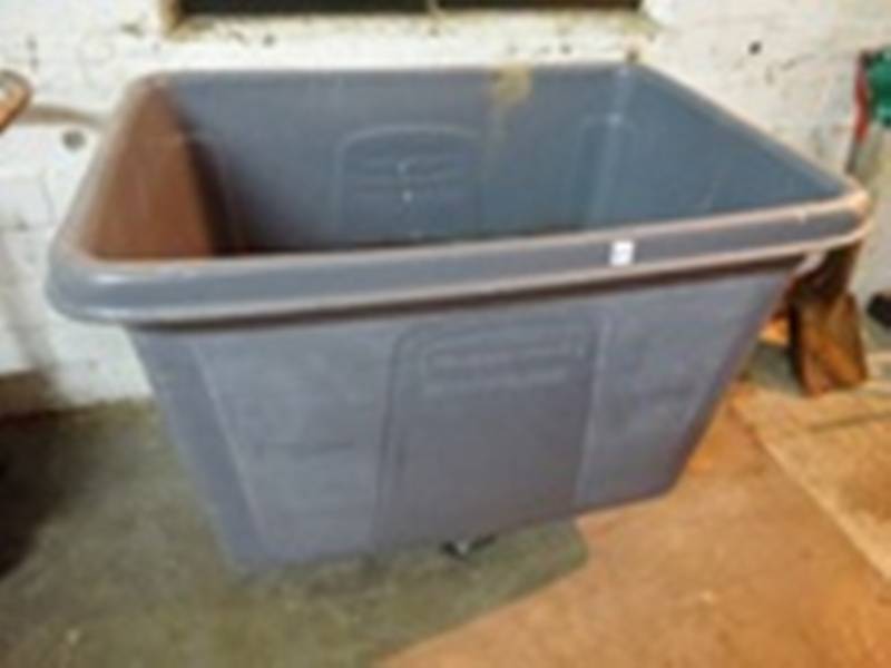 Large Plastic Tub Carts 48 X 24 X 36