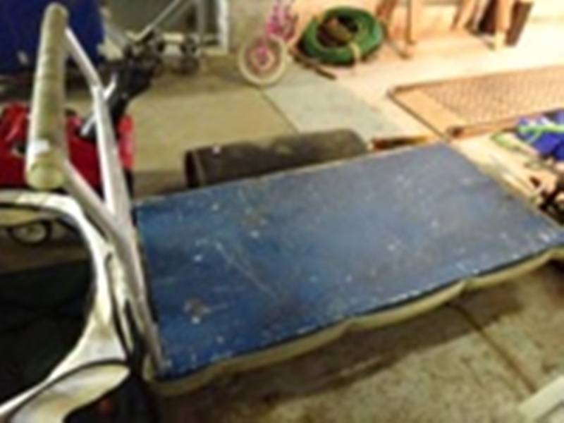 Aluminum Shop Cart 60 X 30