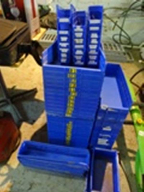 Lots of Misc Plastic Hardware Bins