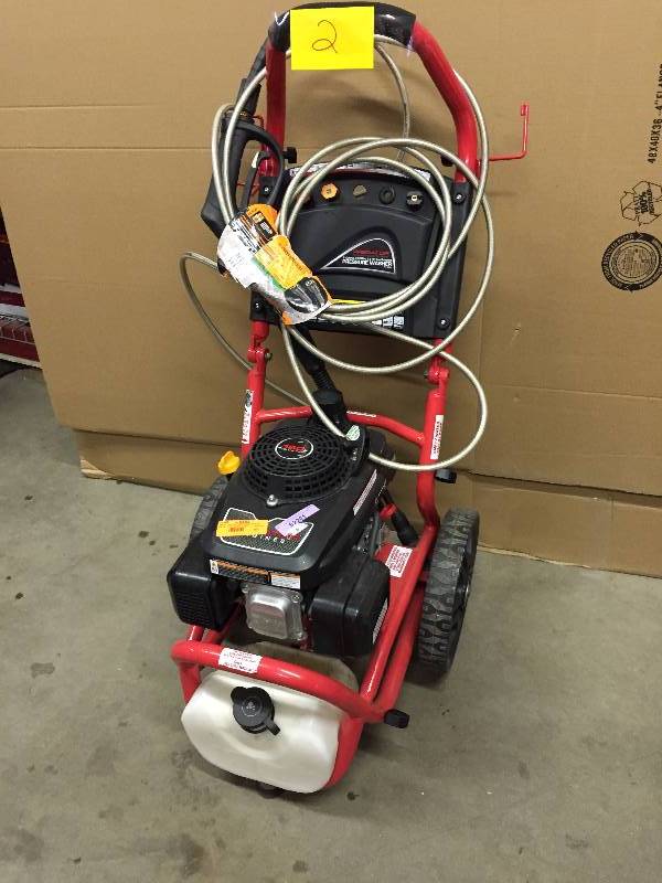 2500 PSI, 2.4 GPM, 4 HP (160cc) Pressure Washer EPACARB used in working condition