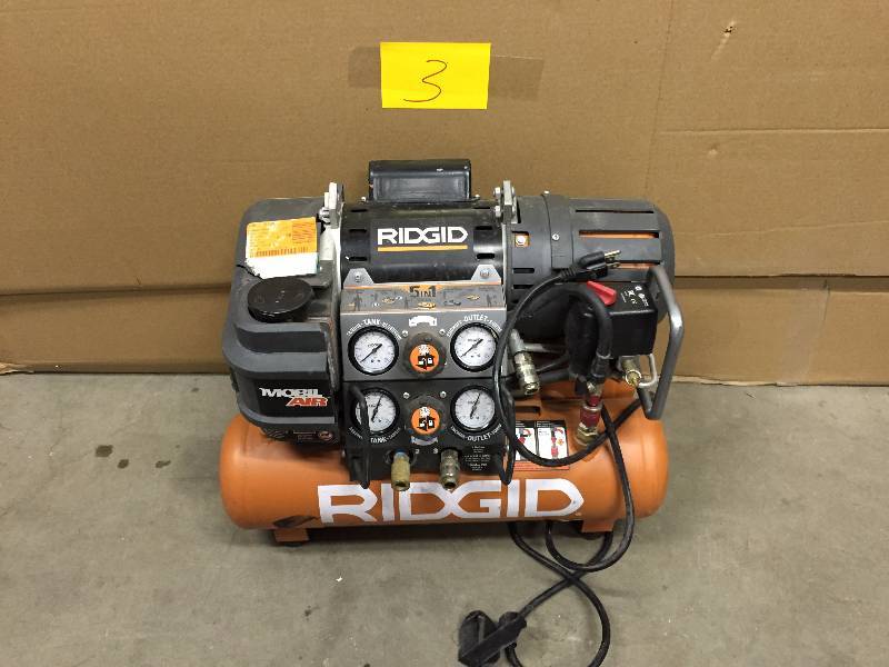 Ridgid Tri Stack 5 Gallon Compressor