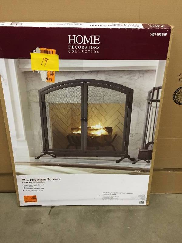 39 in Fireplace Screen new