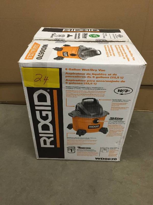 Ridgid WetDry Vac WD0670