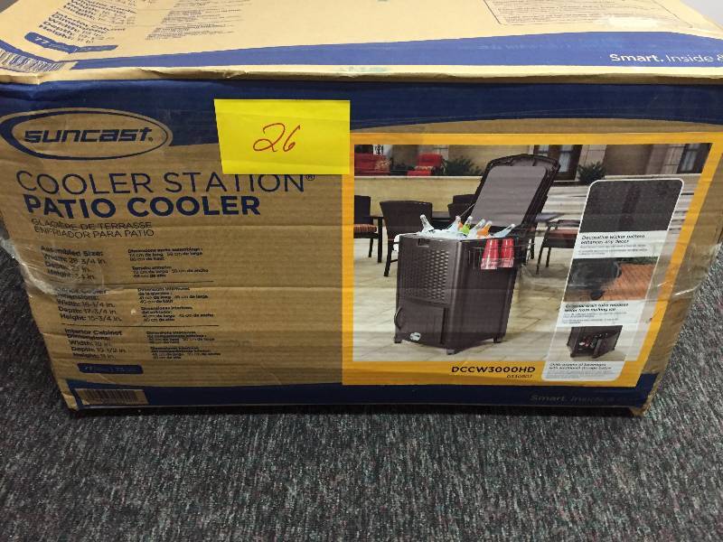 Patio Cooler Station