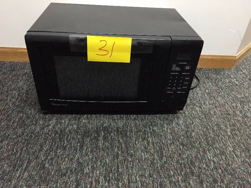 Magic Chef Microwave new dent on top