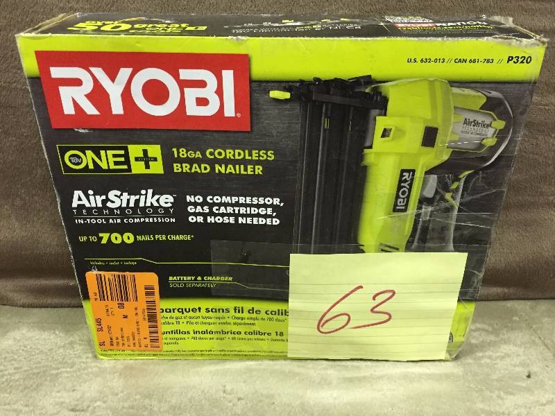 Air Strike nailer- tool only not tested