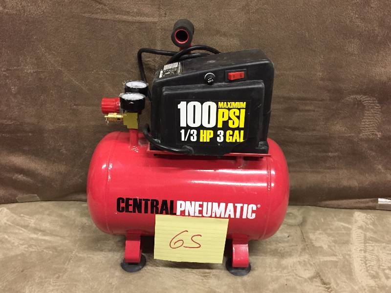 3 Gal Pancake compressor works