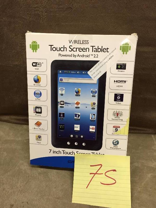 Craigs Touchscreen Tablet New