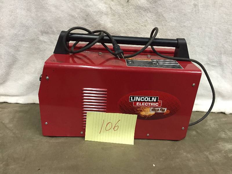 Lincoln Electric Weld Pack- missing gun hose and clamp