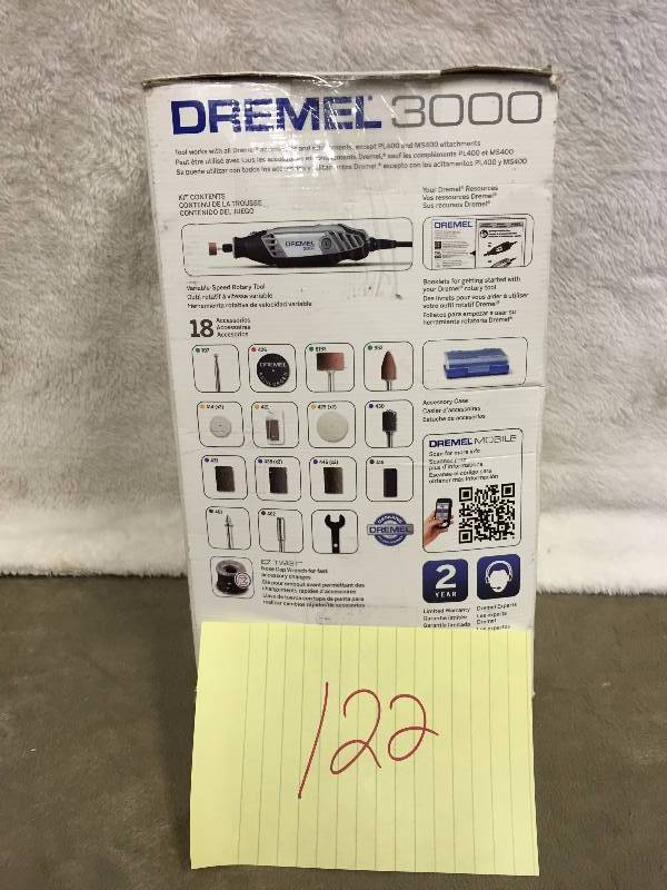 Dremel 300 Tool missing attachments