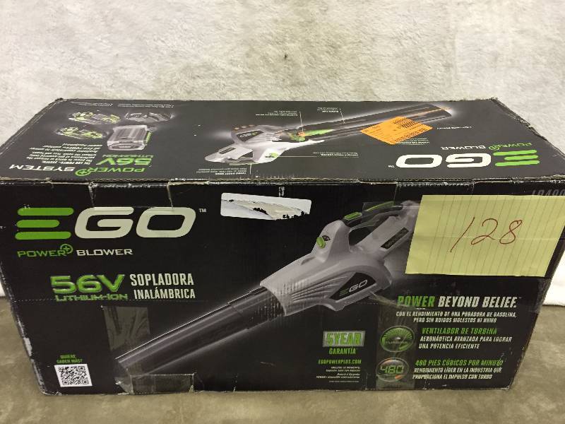 Ego Blower- Tool only- no battery or charger included works well