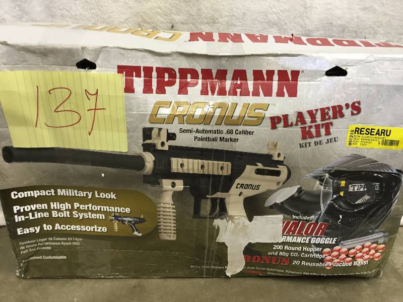 Tipmann Cronus paint ball gun