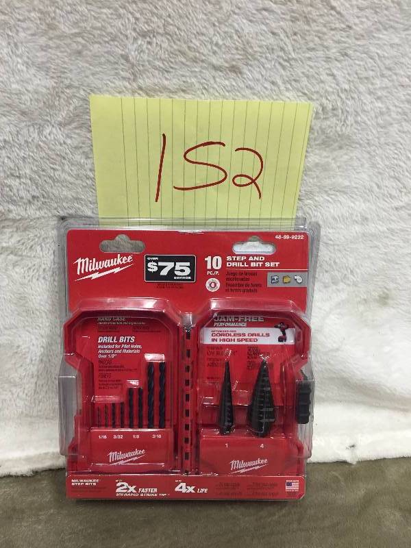 Milwaukee 10 Step and Drill Bit