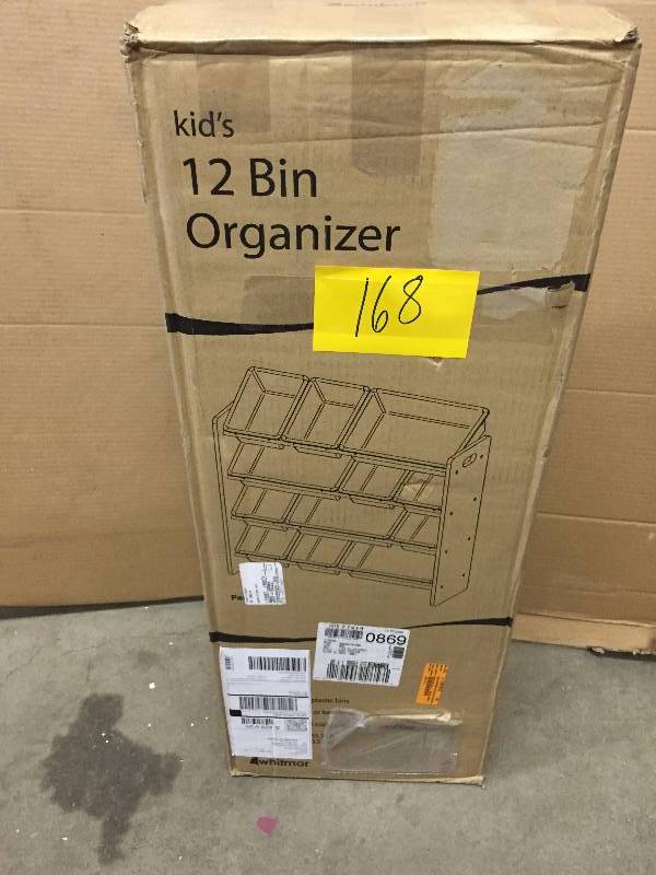 Kids 12 Bin Organizer