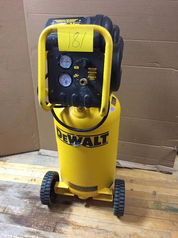 Dewalt 20 Gal Air Compressor Tested works well