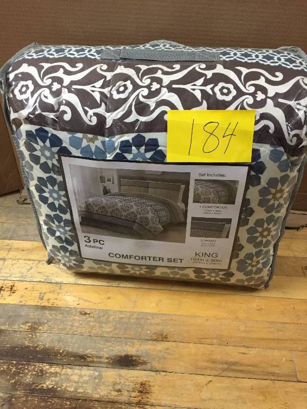 3 PC Set King Comforter Set