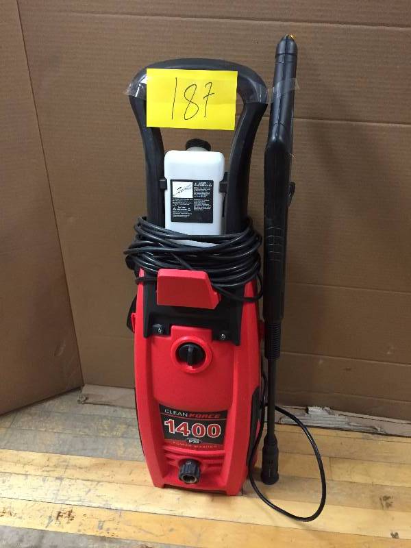 Clean Force 1400 PSI Preassure Washer
