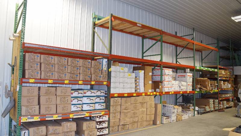 Pallet Racking with Shelves