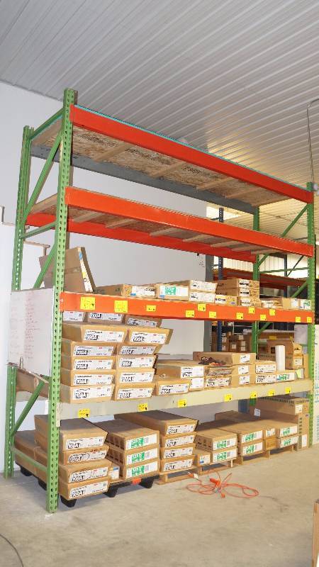 Pallet Racking with Shelves