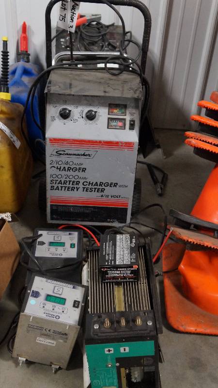 Lot of Battery Chargers