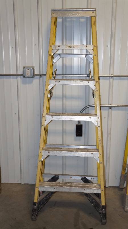 Werner 375 lbs. Load Capacity 6 Fiberglass Ladder
