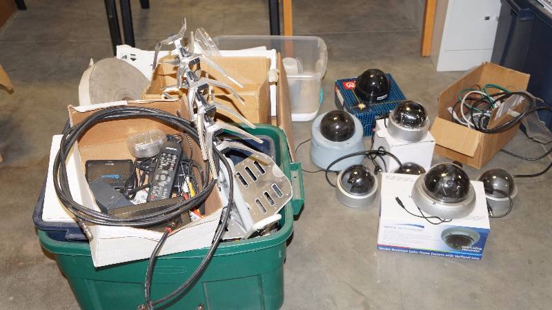 NIB Security Cameras, Intercom Speakers, Cable TV & Satellite TV Parts
