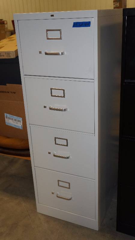 Hon Putty Legal Size 4-Drawer Filing Cabinet