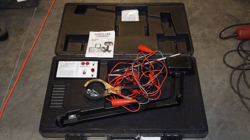 Tasco Inc. Buried Line Locator in Case