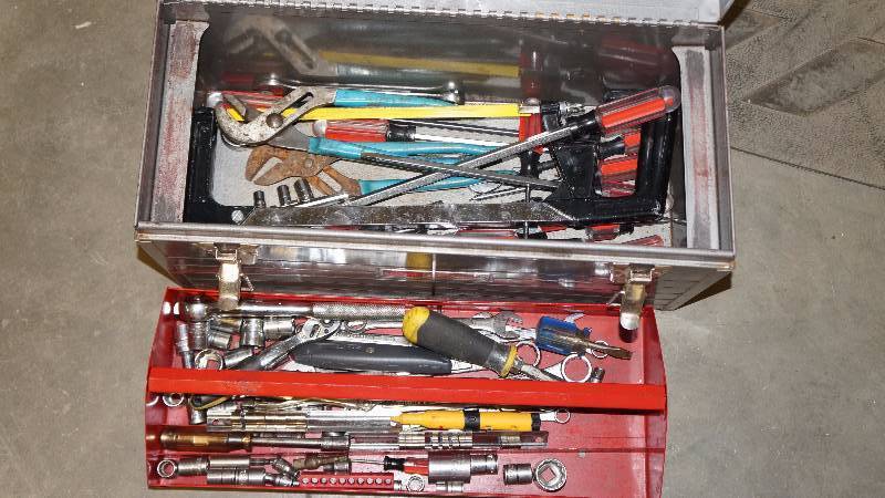 Tool Box with All Contents