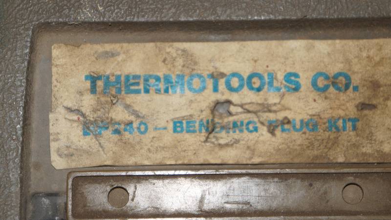 ThermoTools Co Bending Plug Kit