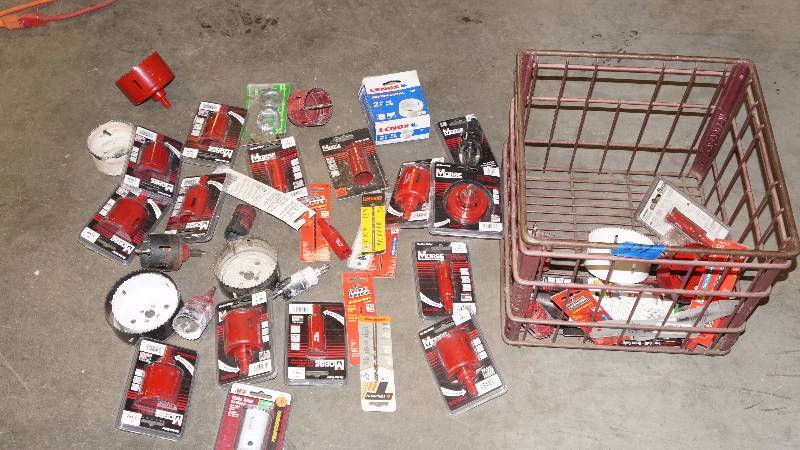 Lot Of Morse & Lenox Hole Saws