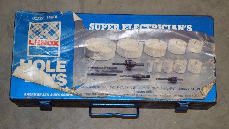 Lenox Hole Saw Kit in Case