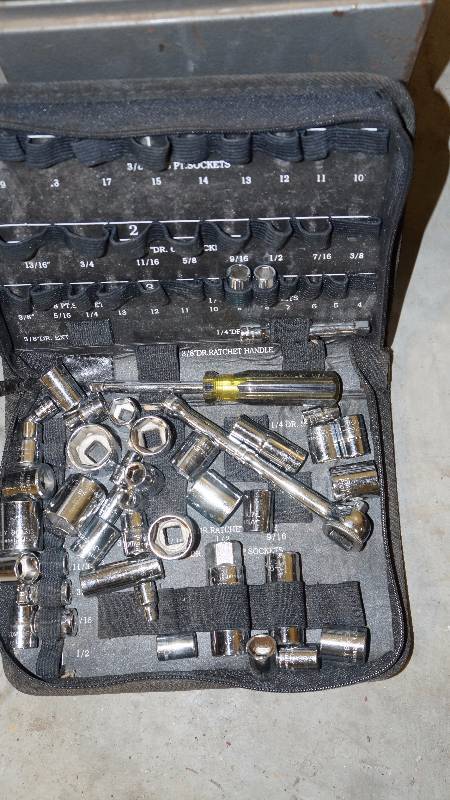 Mixed Lot of Tools in Tool Box