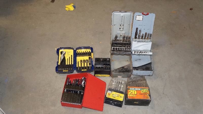 Mixed Lot of Partial Boxes of Drill Bits